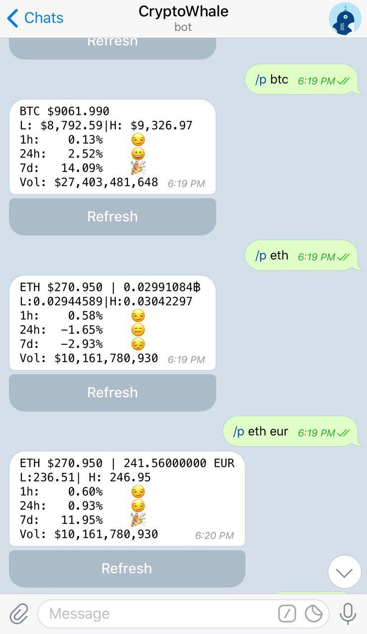 chat a vapore bitcoin